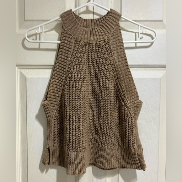 Wilfred Aritzia Sweater CamelTank Top in Size Small - Picture 1 of 4